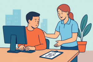 Työfysioterapia ja työpaikan ergonomia – yhteistyö